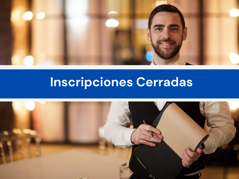 Recepcionista para Restaurantes y Bares